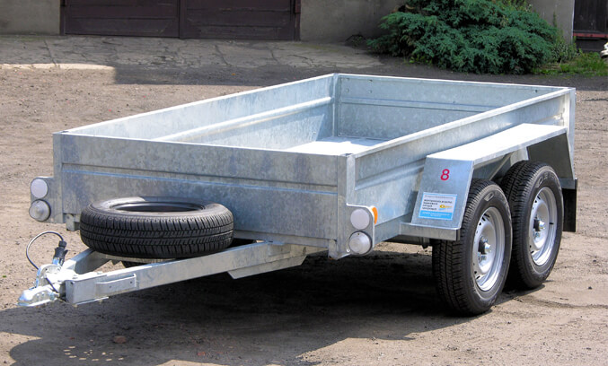 Przyczepa otwarta nr 1