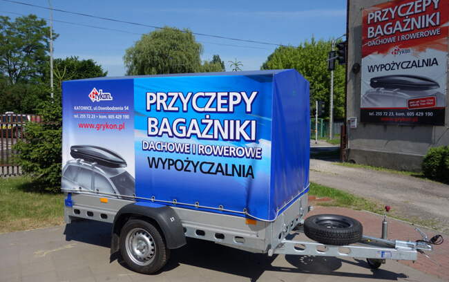 Przyczepa zamknięta nr 4